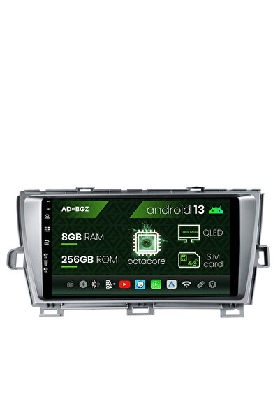 AutoDrop Navigatie Toyota Prius (2009-2014), Android 13, Z-Octacore / 8GB RAM...