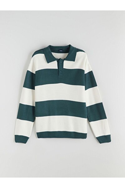 LC Waikiki LCW Kids Polo Yaka Erkek Çocuk Triko Kazak