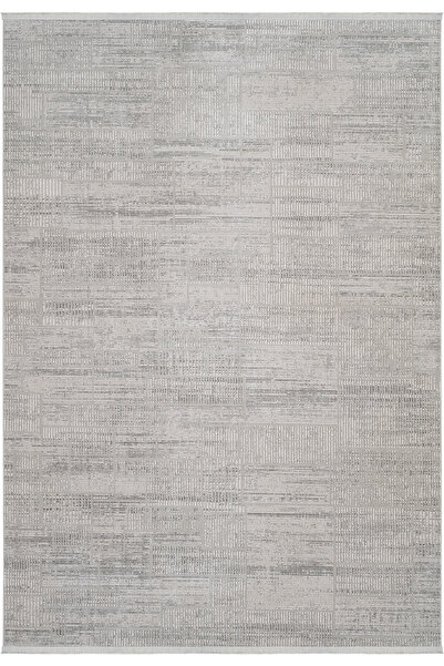 Cool Halı Lena Gri Salon Halısı Akrilik Dokuma Lazer Kesim Yumuşak Oturma Oda...