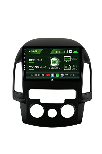 AutoDrop Navigatie Hyundai I30 (07-12) Clima manuala, Android 13, Z-Octa/8GB ...