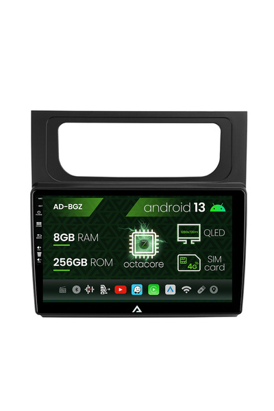 AutoDrop Navigatie Volkswagen Touran (2010-2016), Android 13, Z-Octa/8GB RAM ...