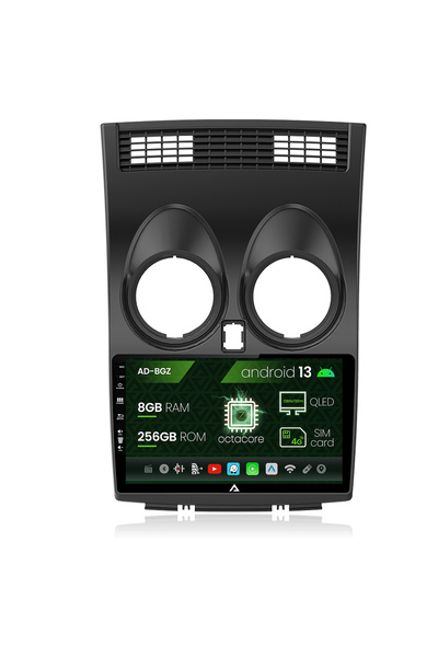 AutoDrop Navigatie Nissan Qashqai (2006-2014), Android 13, Z-Octacore / 8GB R...