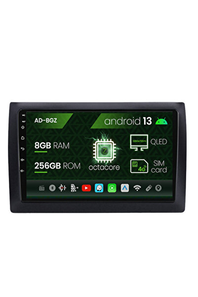 AutoDrop Navigatie Fiat Stilo, Android 13, Z-Octacore / 8GB RAM + 256GB ROM, ...