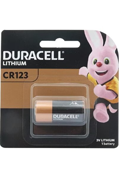 Duracell بطارية CR123 (أيون الليثيوم) متعددة الأغراض 3 فولت
