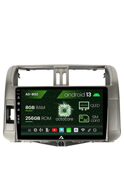 AutoDrop Navigatie Toyota Land Cruiser Prado J150 (09-13) Android 13, Z-Octa/...