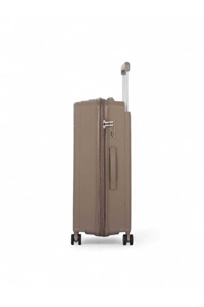 CAPATAN Luxury Complete Luggage Set - 3 Pieces, Shatterproof Polypropylene (Large Sizes & Superior Features)