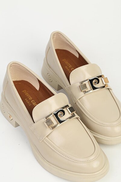Pierre Cardin Kadın Krem Loafer PC-55266