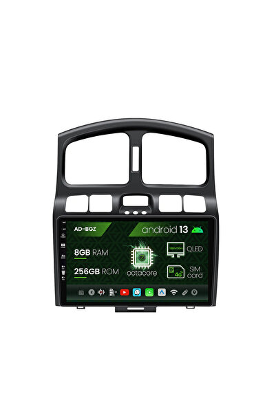 AutoDrop Navigatie Hyundai Santa Fe (2001-2005), Android 13, Z-Octacore / 8GB...