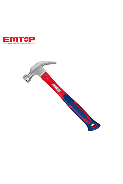 EMTOP شاكوش مخلبي طويل 450 جم | أداء عالي وتصميم مريح لمهام النجارة والصيانة