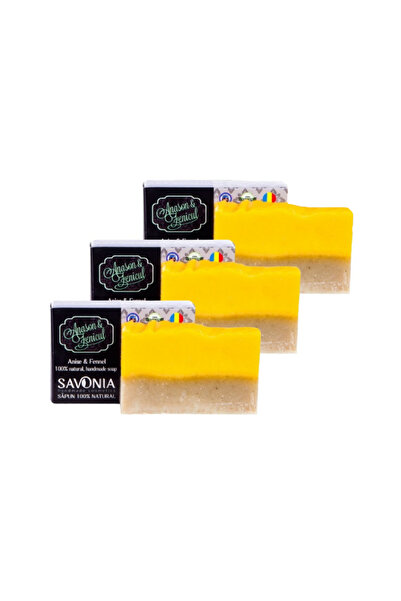 Savonia Set of 3 - Anise and Fennel Soap,