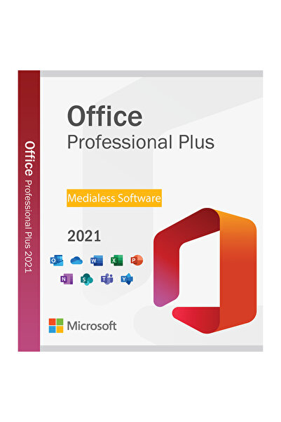 MICROSOFT Office 2021 Professional Plus, 32/64 bit, Multilanguage, Bind, Medialess