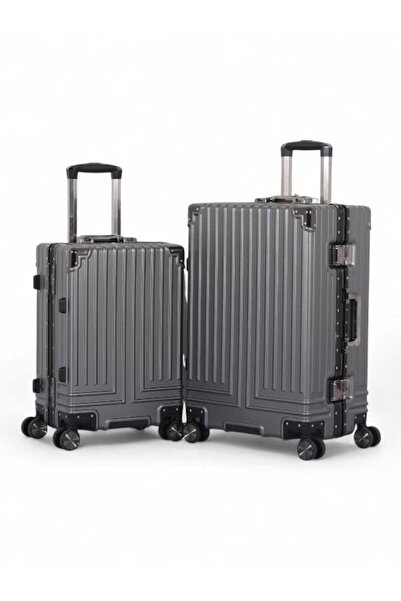 CAPATAN Luxury Aluminum Luggage Set: Unparalleled Durability and Style - 2 Pi...