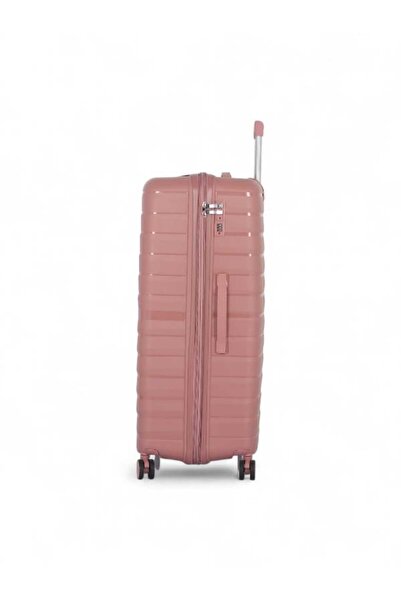 CAPATAN Luxury Complete Luggage Set - 5 Pieces of Shatter-Resistant Polypropylene (Large Sizes & Superior Features)
