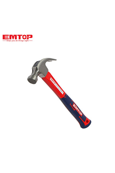 EMTOP "شاكوش طرق وسحب 220 جم | تصميم مريح وأداء موثوق للنجارة والصيانة"