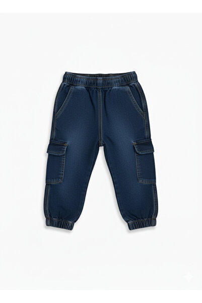 JENA Baby Boy Cargo Pocket Jeans 9-36 Months Blue