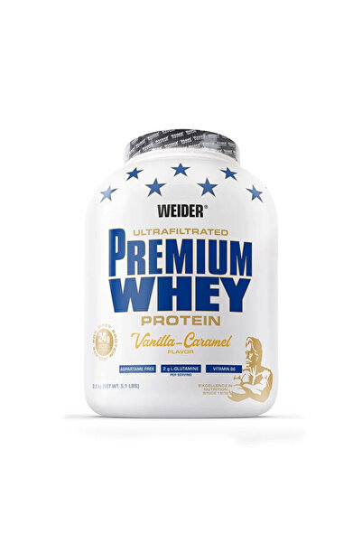 Weider Izolat proteic premium din zer 2,3 kg Vanilie-Caramel