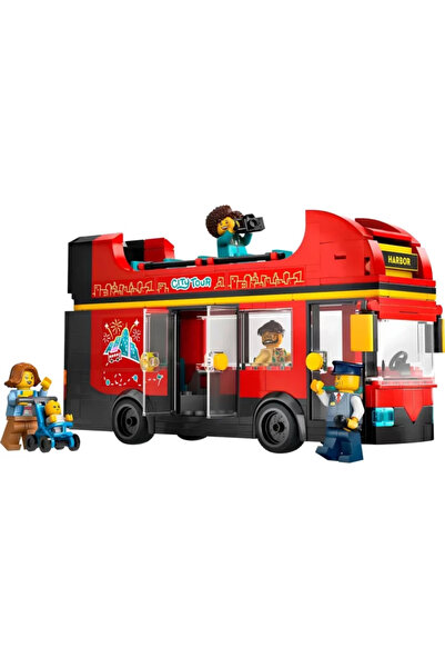 Angel Of Life Lego City Red Two-Storey Sightseeing Bus 60407