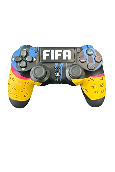 Doreka PS4 DualShock 4 V2 ZCT2 Kablosuz Oyun Kolu FİFA Midnight Edition