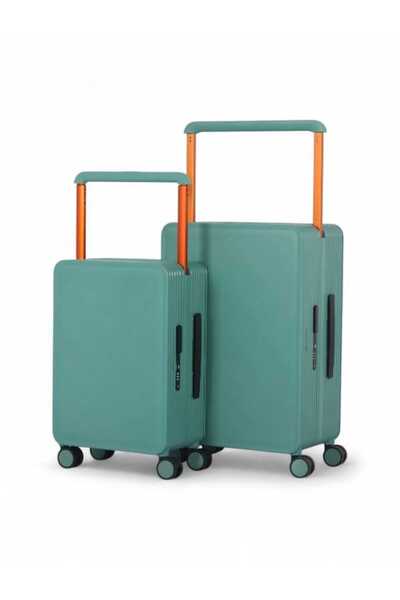 CAPATAN 2-Piece Suitcase Set - Stylish and Modern Polycarbonate -- 25-Inch - 20-Inch - Shatterproof