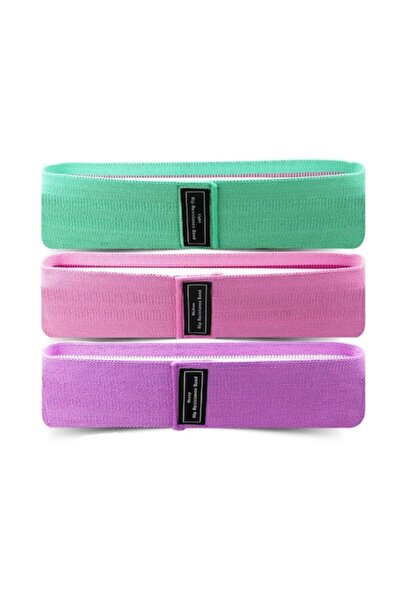 dalimag Set 3 Benzi elastice BTONGE, Antiderapante, pentru Exercitii Picioare...