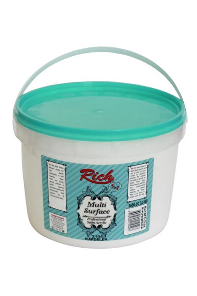 Rich Supertrend Multi Surface Her Yüzey İçin Akrilik Boya 2500 ml. 2104 KARDELEN