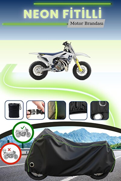 Cemku Fast غطاء محرك متوافق مع نيون فيتيل هوسكفارنا TC 50 ميني باللون الأسود