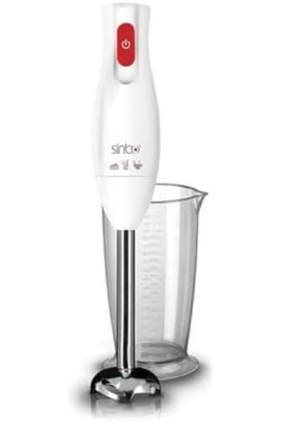 Sinbo Hand Blender K:12PC, Stainless Steel, Red