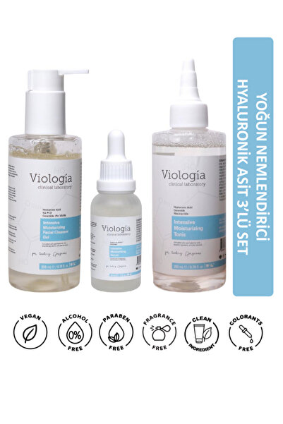 Viologia Clinical Laboratory Hyaluronik Asit Set , Yoğun Nemlendirici (Intens...