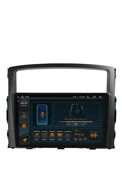 AutoDrop Navigation Mitsubishi Pajero (2006-2014), Android 13, V-Octa/4GB RAM+64GB ROM, 9.5"