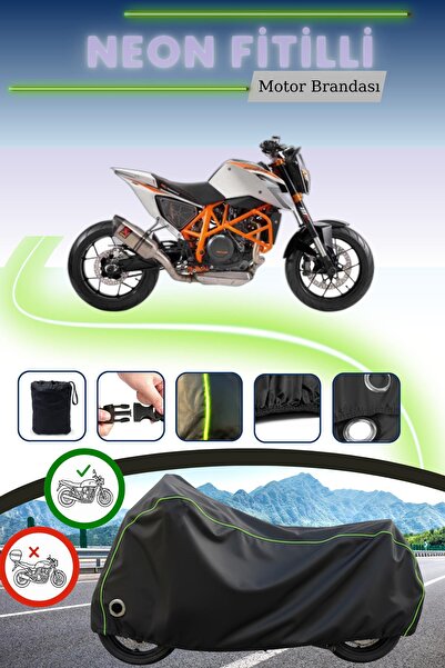 Cemku Fast غطاء محرك متوافق مع KTM 690 Duke R مصنوع من نيون فيتيل متوافق مع ب...