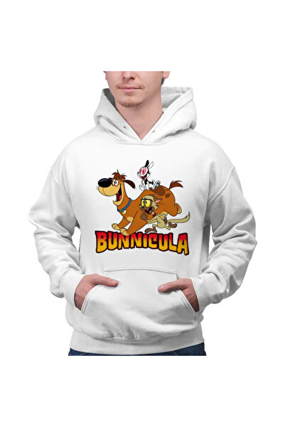OEM Ανδρικό Φούτερ με Κουκούλα Bunnicula Draculas Vampire Bunny