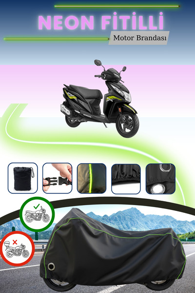 Cemku Fast غطاء محرك متوافق مع نيون فيتيل هوندا DN - 01 باللون الأسود