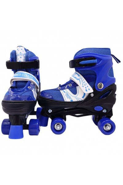 N2Y باتينز رولر 4 روداس S1116B أزرق 34-37