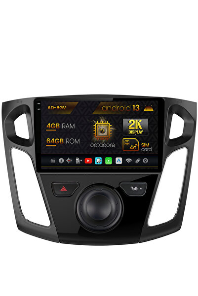 AutoDrop Navigatie Ford Focus 3 (2011-2019),Android 13,V-Octa/4GB RAM+64GB RO...