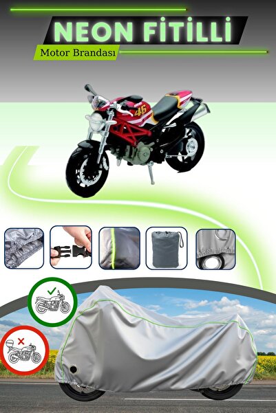Cemku Fast قماش دراجة نارية متوافق مع دراجة نيون فيتيل دوكاتي مونستر 796 بالل...