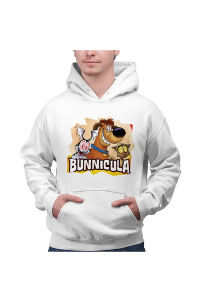 OEM Ανδρικό Φούτερ με Κουκούλα Bunnicula Draculas Vampire Bunny