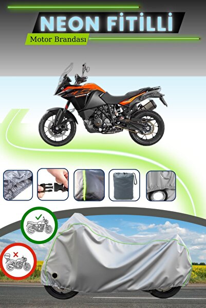 Cemku Fast قماش دراجة نارية متوافق مع KTM 1090 Adventure R متوافق مع Gray Loc...