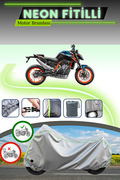 Cemku Fast قماش دراجة نارية متوافق مع KTM 890 Duke R متوافق مع Gray Lock Neon...