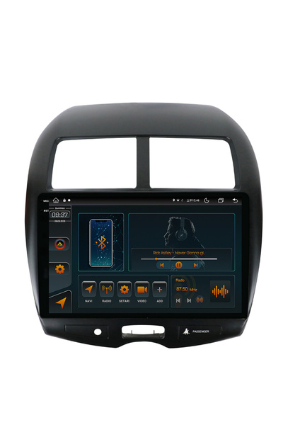 AutoDrop Navigation Mitsubishi ASX/Peugeot 4008(10-18),Android 13,V-Octa/4GB RAM+64GB ROM,10.36"