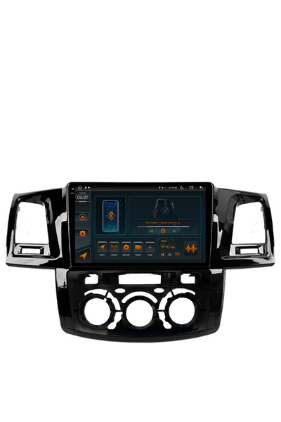 AutoDrop Navigation Toyota Hilux (08-14) Manual Climate, Android 13, V-Octa/4GB RAM+64GB ROM, 9.5"