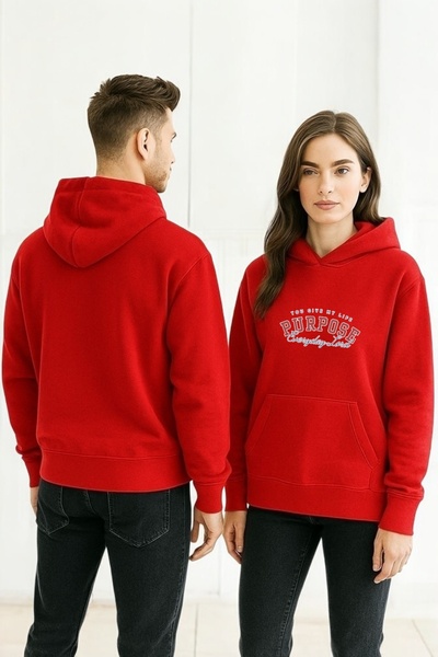 ArtYus Scopul este colorat cu imprimeu cu glugă Swea tricou