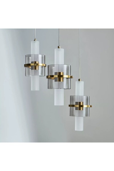 Generic Krish 5-Lights Glass Cluster Pendant Lamp
