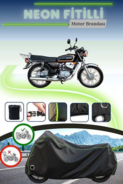 Cemku Fast غطاء محرك ياماها RX 135 متوافق مع نيون فيتيل، متوافق مع غطاء المحر...