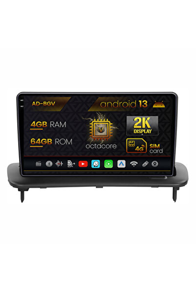 AutoDrop Navigatie Volvo C40 C30 S40 C70 V50 (2004-2012),Android 13,V-Octa/4G...