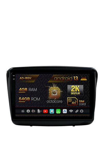 AutoDrop Navigatie Mitsubishi L200/Pajero Sport,Android 13,V-Octa/4GB RAM+64G...