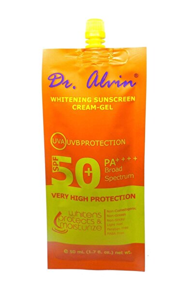 Dr. Alvin كريم تبييض واقي من الشمس SPF50