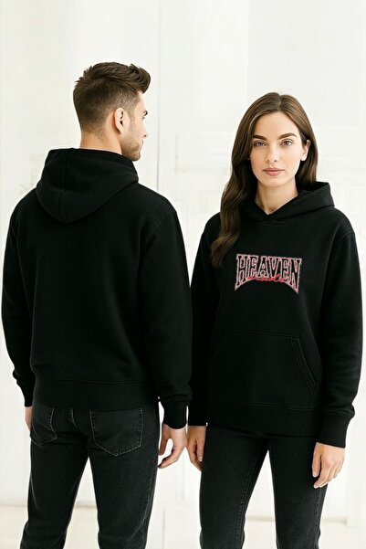 ArtYus سويت شيرت بقلنسوة مطبوعة بألوان السماء