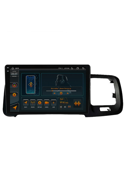 AutoDrop Navigation Volvo S60 (2010-2015), Android 13, V-Octa/4GB RAM+64GB ROM, 9.5"
