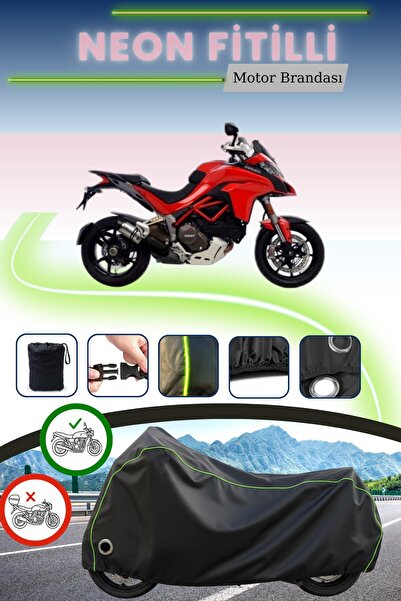 Cemku Fast غطاء محرك أسود متوافق مع نيون فيتيلي دوكاتي مولتيسترادا 1200 بايكس...