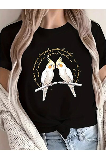 qubo sportswear & company Κοντομάνικο βαμβακερό μπλουζάκι oversize με στρογγυ...